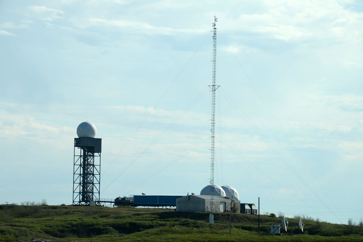 05C DEW Line Radar Station Near Tuktoyaktuk Northwest Territories Airport